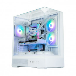 Zalman P40 Prism White Midi Tower Valkoinen