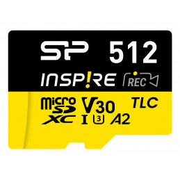 Silicon Power Inspire 512 GB MicroSDXC UHS-I Luokka 10