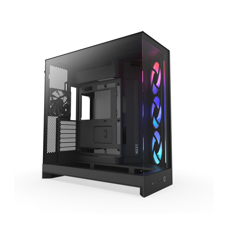 NZXT H9 Flow RGB Midi Tower musta