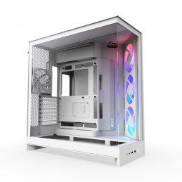 NZXT H9 Flow RGB Midi Tower Valkoinen
