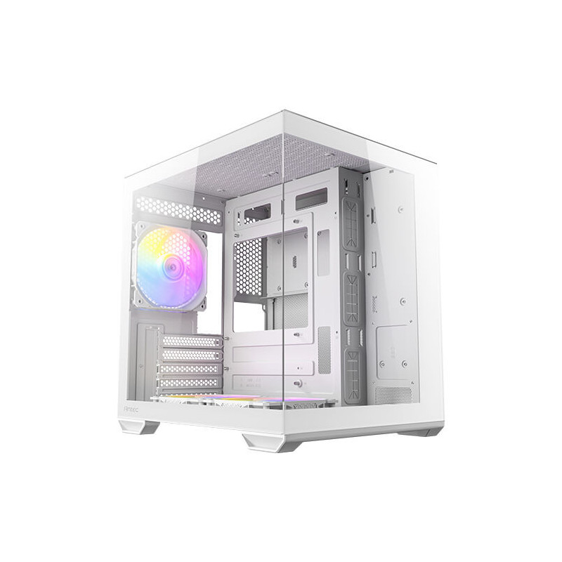 Antec 0-761345-10218-6 tietokonekotelo Mini Tower Valkoinen