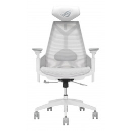 ASUS ROG Destrier Ergo Core White PC-pelituoli Verkkoistuin Valkoinen