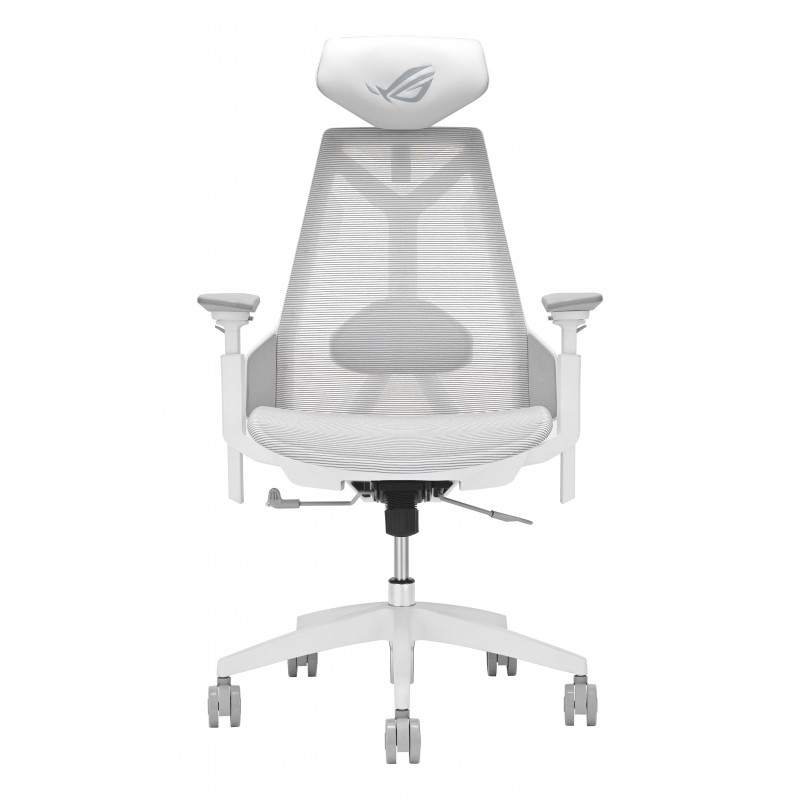 ASUS ROG Destrier Ergo Core White PC-pelituoli Verkkoistuin Valkoinen