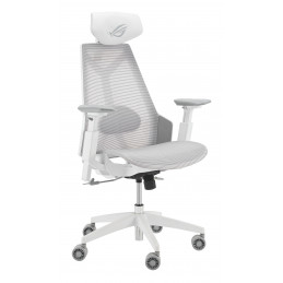 ASUS ROG Destrier Ergo Core White PC-pelituoli Verkkoistuin Valkoinen