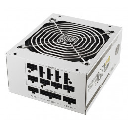 Cooler Master MWE Gold 1250 V2 ATX 3.1 White Edition virtalähdeyksikkö 1250 W 24-pin ATX Valkoinen