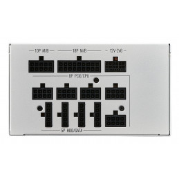 Cooler Master MWE Gold 1250 V2 ATX 3.1 White Edition virtalähdeyksikkö 1250 W 24-pin ATX Valkoinen