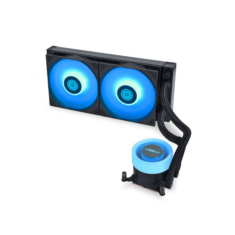 Lian Li GA II LITE Suoritin Nestejäähdytyspakkaus 12 cm musta