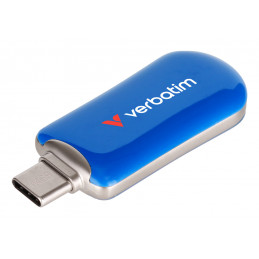 Verbatim 30232 USB-muisti 64 GB USB Type-C 3.2 Gen 1 (3.1 Gen 1) Sininen