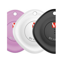 Verbatim 32132 GPS-seurantalaite ja -etsin Universaali GPS-jäljitin musta, Purppura, Valkoinen