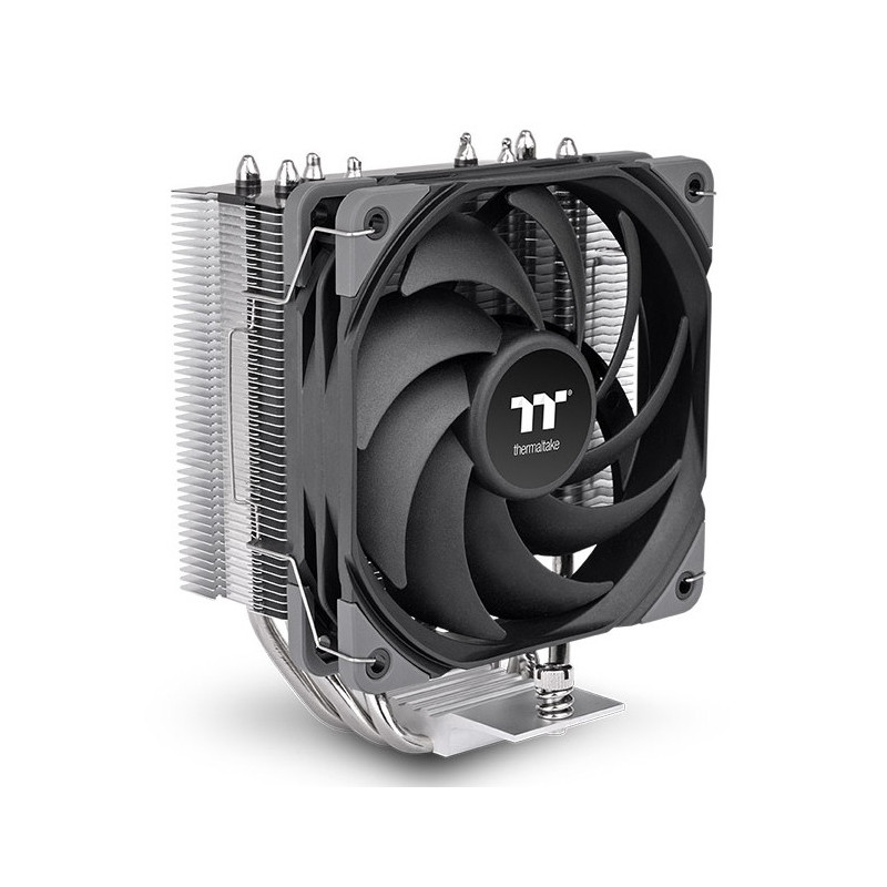 Thermaltake UX400 Suoritin Ilmanjäähdytin 12 cm musta, Hopea 1 kpl