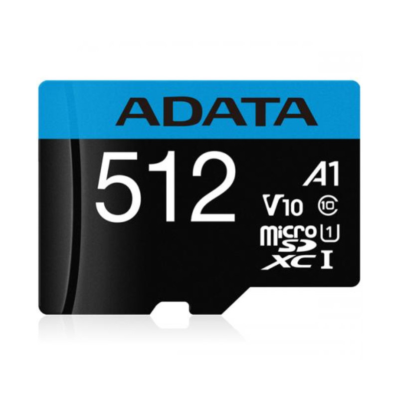 ADATA AUSDX512GUICL10A1-RA1 muistikortti 512 GB MicroSDXC UHS-I Luokka 10