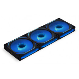 Lian Li Uni Fan 12RSLIN3B Tietokoneen jäähdytysjärjestelmä Tietokonekotelo Tuuletin 12 cm musta