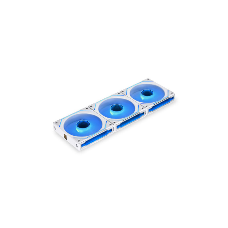 Lian Li Uni Fan 12RSLIN3W Tietokoneen jäähdytysjärjestelmä Tietokonekotelo Tuuletin 12 cm Valkoinen