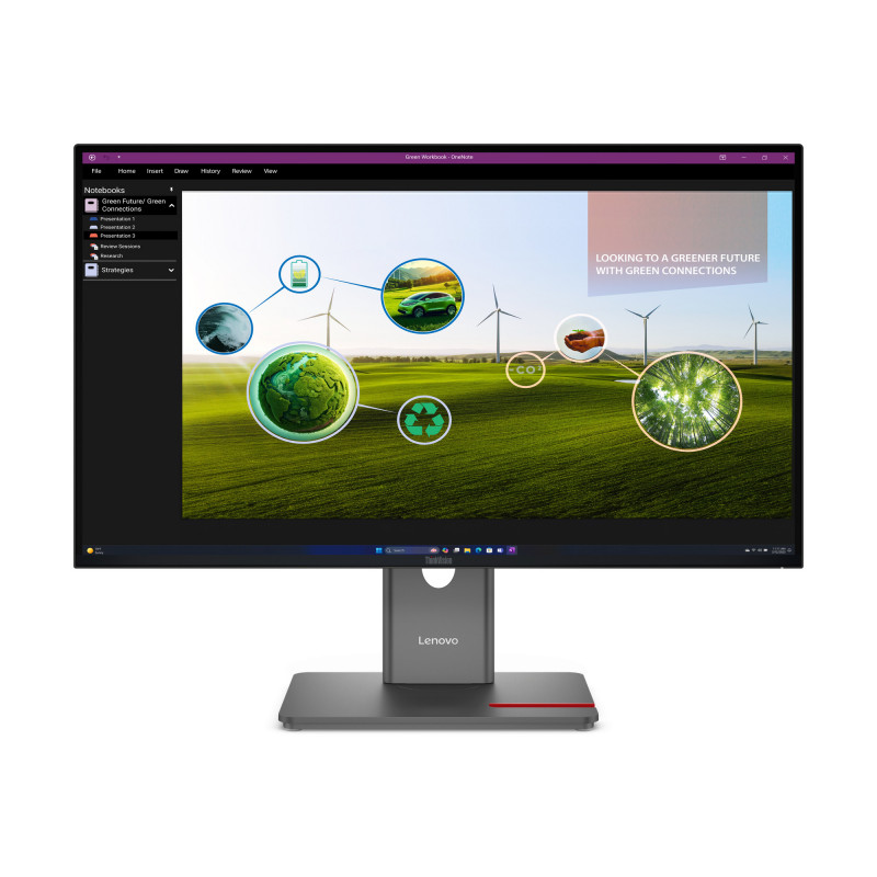 Lenovo ThinkVision P27Q-40 LED display 68,6 cm (27") 2560 x 1440 pikseliä Quad HD musta