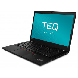 Teqcycle Lenovo ThinkPad T490 Intel® Core™ i5 i5-8265U Kannettava tietokone 35,6 cm (14") Full HD 16 GB DDR4-SDRAM 256 GB SSD
