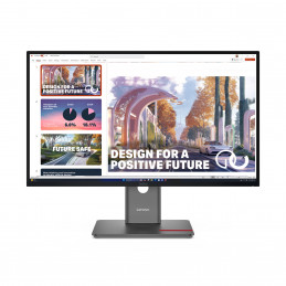 Lenovo ThinkVision P27QD-40 LED display 68,6 cm (27") 2560 x 1440 pikseliä Wide Quad HD musta