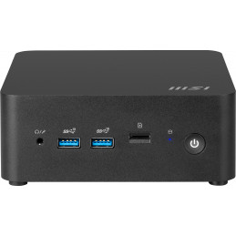 MSI Cubi NUC 13MQG-070EU Intel® Core™ i7 i7-1365U 16 GB DDR5-SDRAM 1 TB SSD Windows 11 Pro Mini PC musta