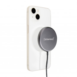 Intenso MB1 Älypuhelin musta USB Langaton lataaminen Pikalataus Sisätila