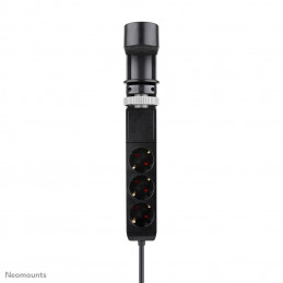 Neomounts DS22-840BL6 jatkojohto 1,4 m 3 AC-pistorasia(a) Sisätila musta