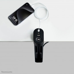 Neomounts DS22-840BL6 jatkojohto 1,4 m 3 AC-pistorasia(a) Sisätila musta