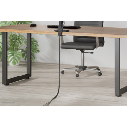 Neomounts ADS06-140BL kaapelinjärjestäjä Vastaanotto Kaapelin suojus musta 1 kpl