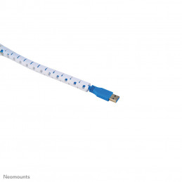 Neomounts ADS06-140WH kaapelinjärjestäjä Vastaanotto Kaapelin suojus Valkoinen 1 kpl