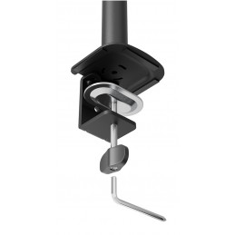 Neomounts DS60-600BL3 monitorin kiinnike ja jalusta 68,6 cm (27") Vastaanotto musta