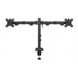 Neomounts DS60-600BL2 monitorin kiinnike ja jalusta 81,3 cm (32") Vastaanotto musta
