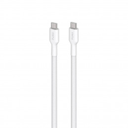 PURO PUCCC140FABK42MTWHI USB-kaapeli USB 2.0 2 m USB C Valkoinen