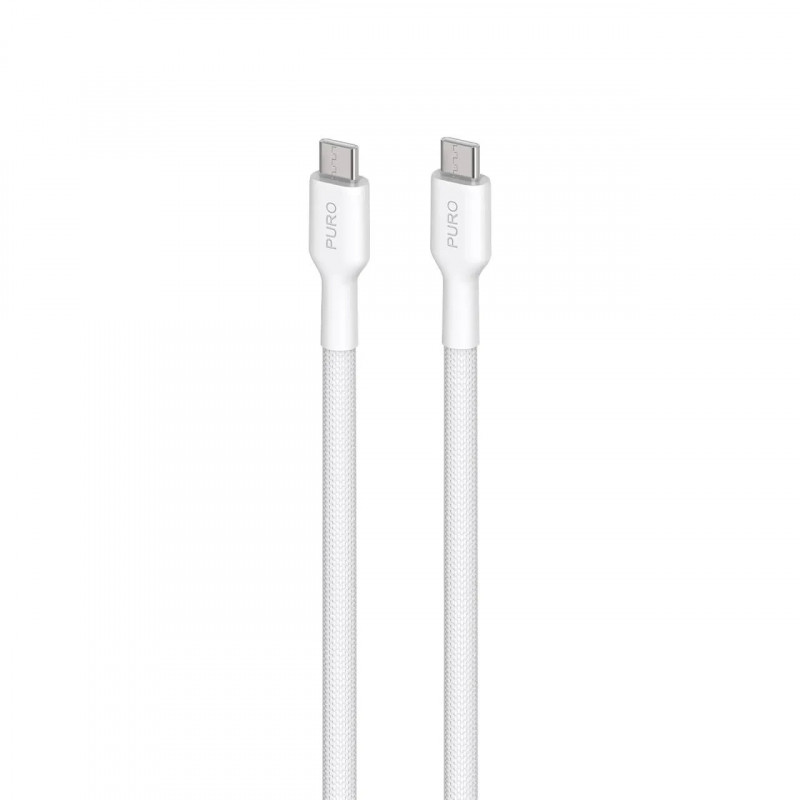 PURO PUCCC140FABK42MTWHI USB-kaapeli USB 2.0 2 m USB C Valkoinen