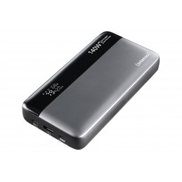 Intenso 7350060 akku- ja paristolaturi Litiumioni (Li-Ion) 25000 mAh musta, Harmaa