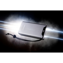 Intenso 7332054 akku- ja paristolaturi Litium polymeeri (LiPo) 20000 mAh Harmaa