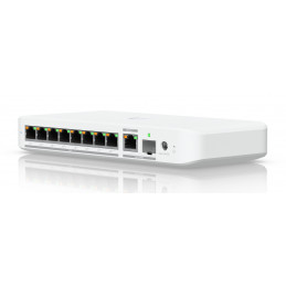 Ubiquiti UniFi Flex 2.5G PoE Hallittu L2 2.5G Ethernet (100 1000 2500) Power over Ethernet -tuki Työpöytä- seinäkiinnitys