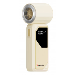 Verbatim Cool 'n' Go AirJet Hopea, Valkoinen Käsituuletin