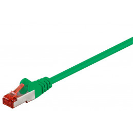 Goobay 68289 verkkokaapeli Vihreä 1 m Cat6 S FTP (S-STP)