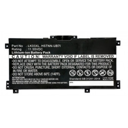 HP Battery 3C 52Wh 4.55Ah Li Sr Akku