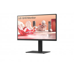 LG 27BA75QB-B.AEU tietokoneen litteä näyttö 68,6 cm (27") 2560 x 1440 pikseliä Wide Quad HD LED musta