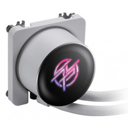 MSI MPG CORELIQUID P13 WHITE Tietokoneen jäähdytysjärjestelmä Suoritin All-in-one-nesteenjäähdytin 12 cm Valkoinen 1 kpl