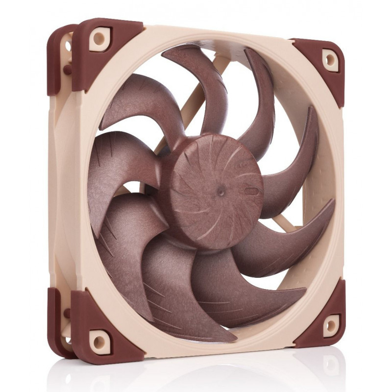 Noctua NF-A12X25 G2 LS-PWM Tietokoneen jäähdytysjärjestelmä Tietokonekotelo Tuuletin 12 cm Beige 1 kpl