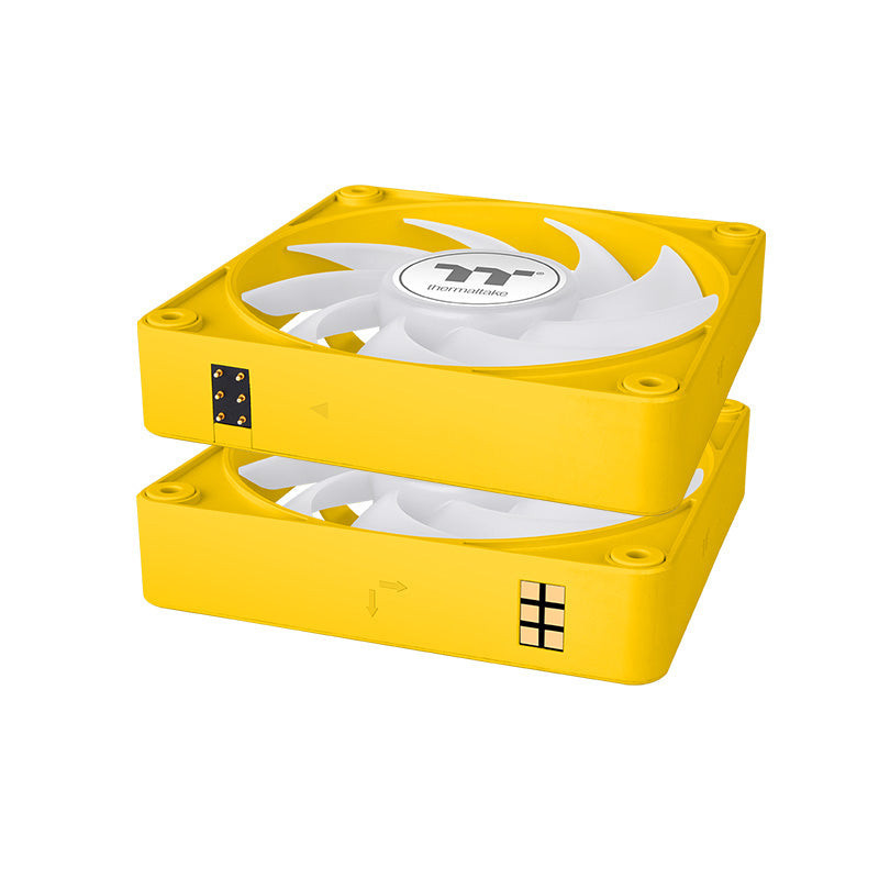 Thermaltake CT120 EX ARGB Tietokonekotelo Ilmanjäähdytin 12 cm Keltainen