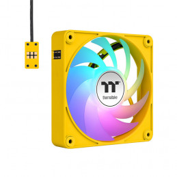 Thermaltake CT120 EX ARGB Tietokonekotelo Ilmanjäähdytin 12 cm Keltainen