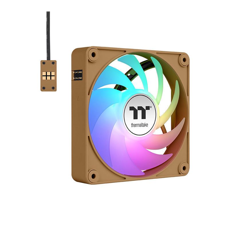 Thermaltake CT120 EX ARGB Tietokonekotelo Ilmanjäähdytin 12 cm Hiekka