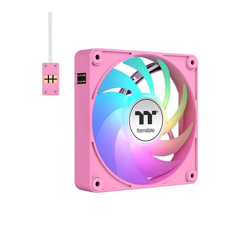 Thermaltake CT120 EX ARGB Tietokonekotelo Ilmanjäähdytin 12 cm Vaaleanpunainen