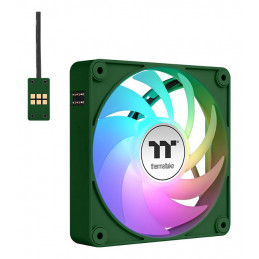 Thermaltake CT140 EX ARGB Sync PC Tietokonekotelo Tuuletin 14 cm Vihreä 3 kpl