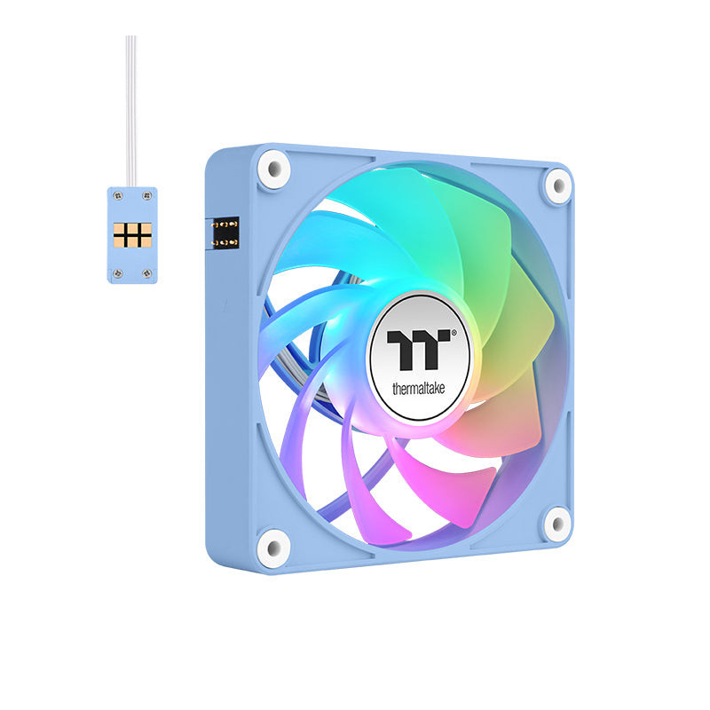 Thermaltake CL-F199-PL14BU-A Tietokoneen jäähdytysjärjestelmä Tietokonekotelo Tuuletin 14 cm Sininen 3 kpl