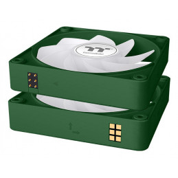 Thermaltake CT120 EX Reverse ARGB Sync PC Tietokonekotelo Tuuletin 12 cm Vihreä 3 kpl