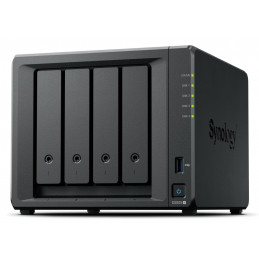 Synology DiskStation DS925+ NAS- ja tallennuspalvelimet Ryzen Embedded V1500B 4 GB DDR4 0 TB musta