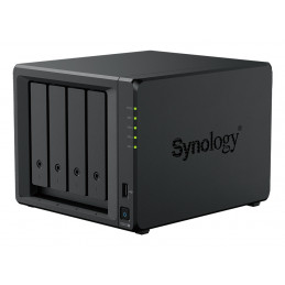 Synology DiskStation DS925+ NAS- ja tallennuspalvelimet Ryzen Embedded V1500B 4 GB DDR4 0 TB musta