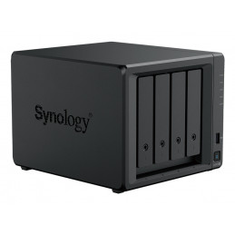 Synology DiskStation DS925+ NAS- ja tallennuspalvelimet Ryzen Embedded V1500B 4 GB DDR4 0 TB musta