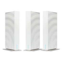 Acer Wave 7, wifi 7 Mesh Router, EU plug, triple pack langaton reititin Gigabitti Ethernet Dual-band (2.4GHz + 5GHz or 2.4GHz +